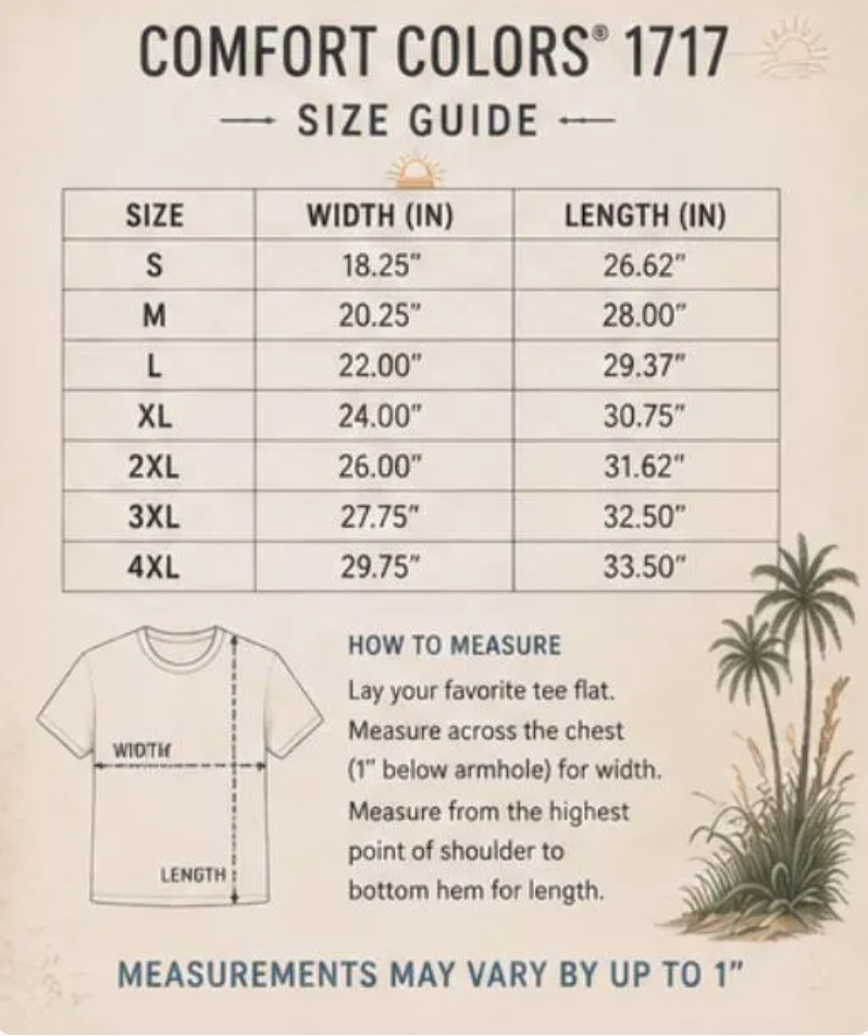 Be Still & Know Christian Beach Tee | Psalm 46:10 Shirt | Comfort Colors Tee