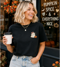 Ghost Girls Club Halloween Tee | Playful Ghosts, Pumpkins, Bats (bella+canvas)
