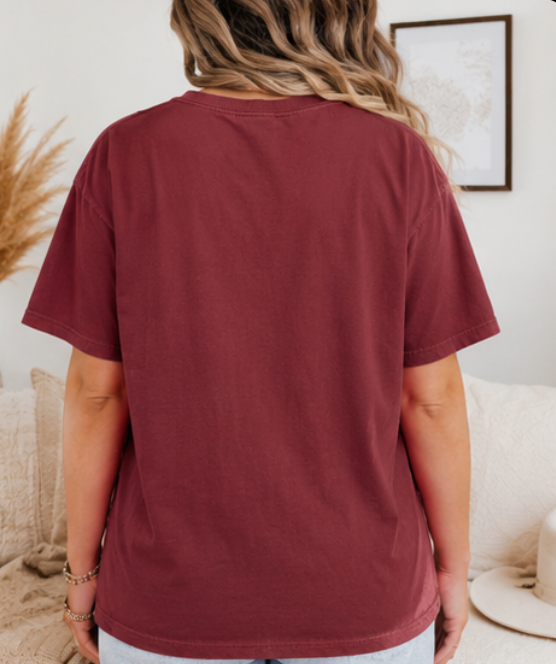 Tally Social Club T-Shirt | Vintage Collegiate Bow Tee | Game Day Shirt
