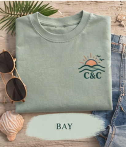 Coastal State of Mind T-Shirt — Florida Beach Graphic Tee | Comfort Colors