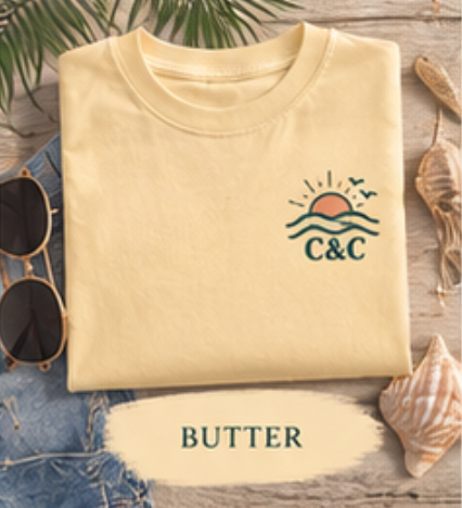 Coastal State of Mind T-Shirt — Florida Beach Graphic Tee | Comfort Colors