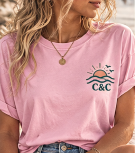 Coastal State of Mind T-Shirt — Florida Beach Graphic Tee | Comfort Colors